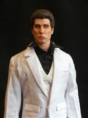 JOHN TRAVOLTA 1/6 Custom Figure SATURDAY NIGHT FEVER LP cd dvd era DOLL