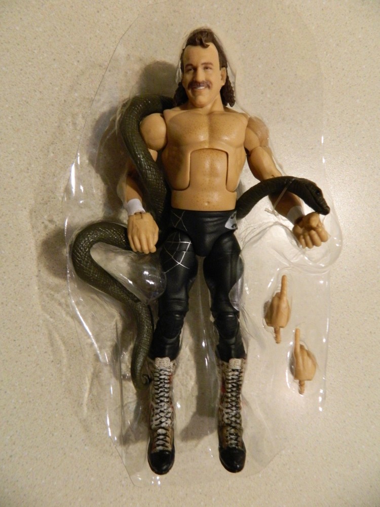 WWE Elite Wrestle Mania Jake “The Snake” Roberts Loose NO Sam Roberts BAF