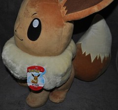 Pokemon Eevee 24in Large Plush Toy Jazwares New