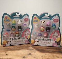 Squishmallows Mini Squishalongs Series 1 Lot of 2 Boxes (total of 14 + 2 Hidden)