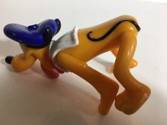Disney Ducktales Baggy Beagle Twistable bendie bendable Figure + Epcot Pluto PVC
