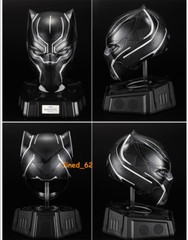 IN US! Killerbody 1:1 Wearable Black Panther Helmet Bluetooth Speaker Base Gift