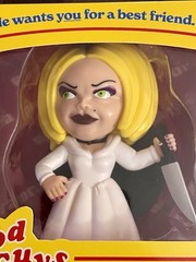 Tiffany + Knife 4.5″ Good Guys Child’s Play Figure CultureFly Doll Horror NEW