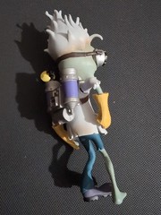 Plants vs. Zombies Garden Warfare Diamond Select Zombie Scientist Incomplete
