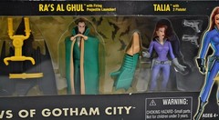 Batman Shadows of Gotham City 4 Action Figure Boxed Set Ra’s Al Ghul Hasbro