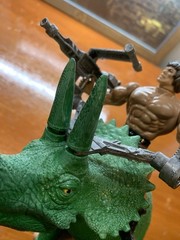 CUSTOM BIONATOPS Triceratops He-man MOTU Must See! ONE-OF-A-KIND! Jurassic Park