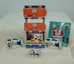 Zuru Mini Brands Toys Robo Alive Raptor Dog T-Rex Snake Lizard Series 1/2 Lot