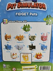 Pet Simulator Series 1 Fidget Pets 4-Pack Includes Epic DLC 6+ New