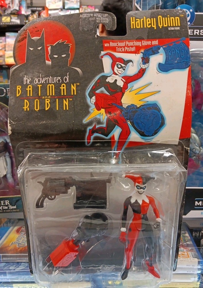 Harley Quinn Action Figure The Adventure Of Batman NSIB Some Box Wear See Photos
