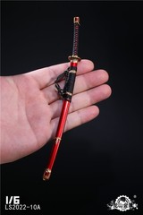 LS2022-10 1/6 Japanese Samurai Sword Knife Model Toy for 12” Action Figure Body