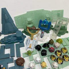 Huge Angry Bird Miscellaneous Toy Lot Figures Building Parts Star Wars