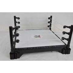 WWE Mattel RAW Full-Scale Wrestling Rings Lot of 2 2013 2017 for Action Figures