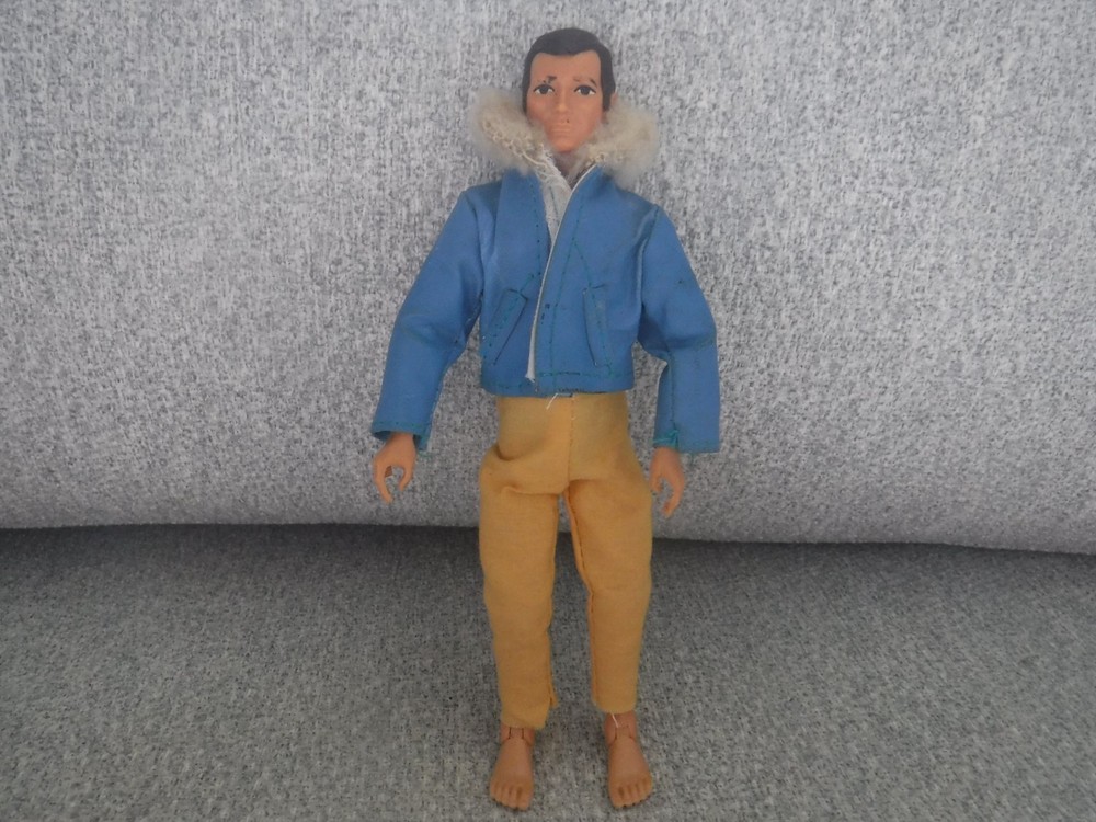 Madelman Spain 6″ action figure Pilot with Jacket & Pants 1970s incomplete