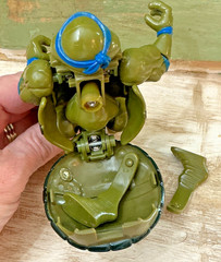 1992 TMNT Mutatin’ Leonardo Figure w/ Chart Pizza Ooze Katanas READ