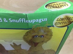 Sesame Street Best Pals Big Bird Snuffleupagus Stuffed Animal Plush 2008 New NIB