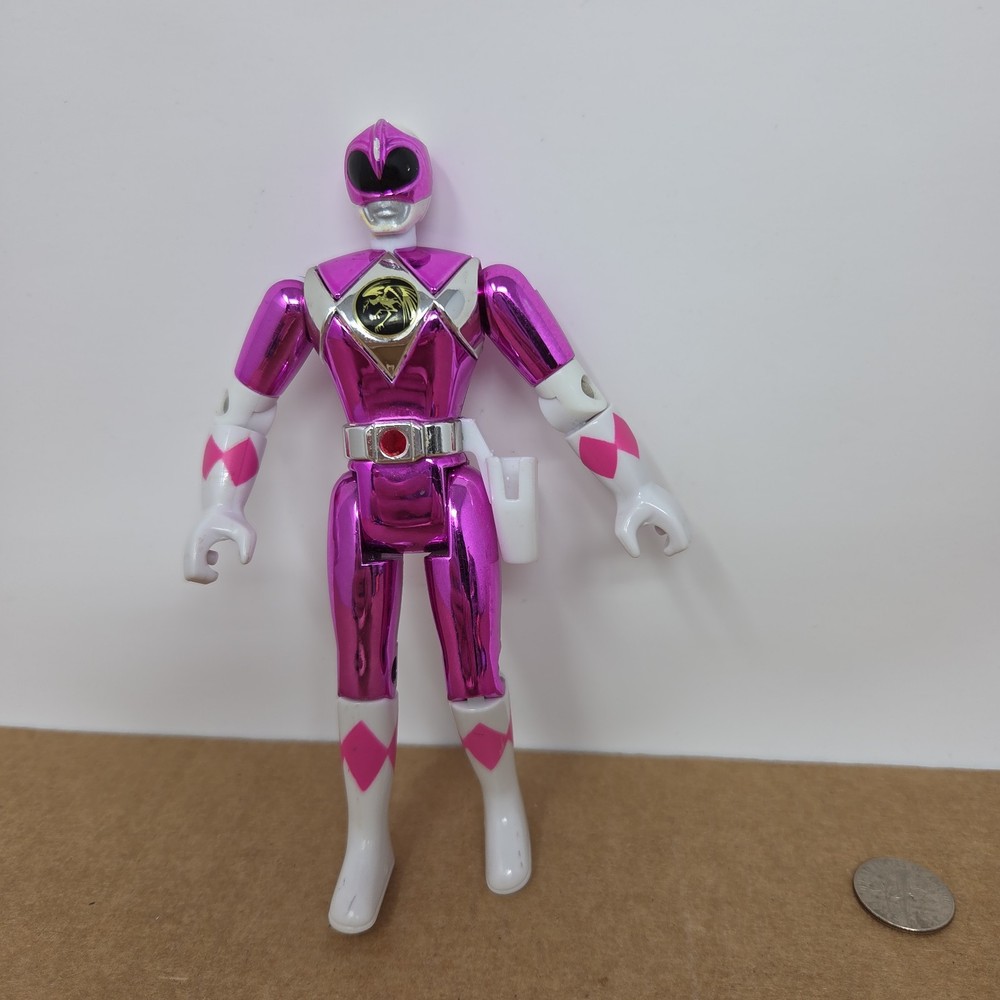 Power Ranger Kimberky Pink Metallic Figure Mighty Morphin The Movie 5.5”