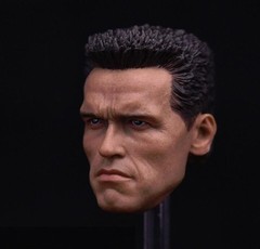 1/6 Arnold Alois Schwarzenegger head 2.0 for Terminator T800 Phicen M34 hot toys