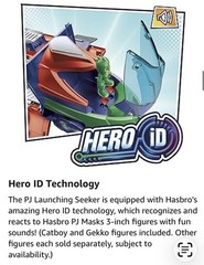 PJ Masks Launching Seeker Transforming Vehicle Car Toy Playset. Ages 3+ NEW