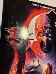 Neca Reel Toys Terrifier 2 Art The Clown Ultimate Action Figure Blood Splattered