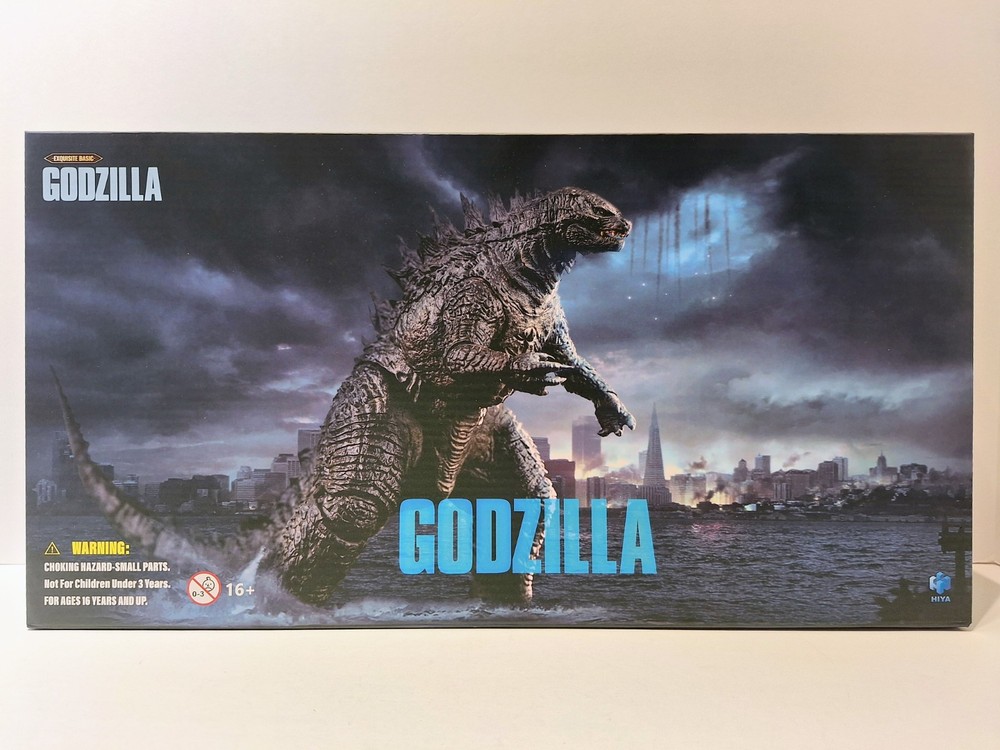Hiya Toys Movie Godzilla 2014 Exquisite Basic 7″ Action Figure New In Package !!