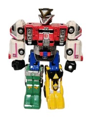 RESCUE MEGAZORD POWER RANGERS TURBO 5″ ZORD FIGURE 1997 BANDAI VINTAGE