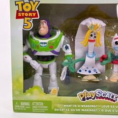 Disney Pixar Toy Story 5 PlayScale Wedding Set Buzz Forky Knifey Rex Mattel New