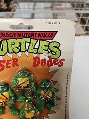 1989 Mirage Teenage Mutant Ninja Turtles Eraser Dudes New In Package