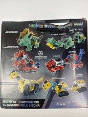 6-in-1 Dinosaur Combined Mecha Robot Transformer Toy New Open Box Complete