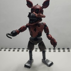 Funko Five Nights at Freddy’s Nightmare Foxy Red Fox Animatronic Action Figure