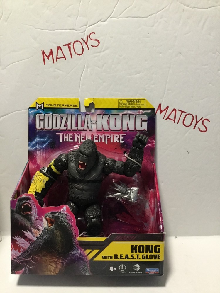 2024 GODZILLA x KONG The New Empire KONG With BEAST GLOVE 6″ Figure BN