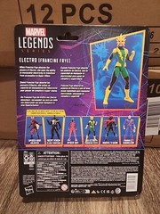 Marvel Legends ⛈️ Electro Francine Frye Spider-man Retro Cardback New 🔥