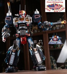 NEW IN 2 BOX SET FUSION COMBINE Takara Tomy TOYS Diaclone DA-100 & DA-95 ROBOT