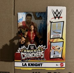 LA Knight – WWE Knuckle Crunchers 7 Mattel Toy Wrestling Action Figure
