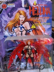 Skybolt Toys Direct HELLINA Mega Action Figure w/Battle Cape 1997 Lot 2