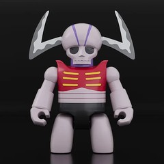 Mazinger Z Mechanical Beasts Set 1 BRICKROID 3 Figure Garada Abdullah King Dan