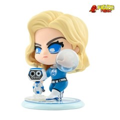 Hot Toys Cosbi Fantastic Four: First Steps Invisible Woman Bobble-Head & Card