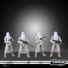 Hasbro Star Wars 3 3/4 Vintage coll Snowtrooper 4 pack (New & FREE Shipping)