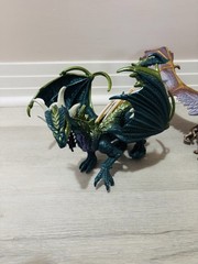 1996 Dragonheart Razorthorn Draco Medusa Dragon Action Figure Hasbro Kenner