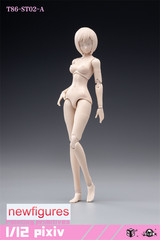 US Stock 86TOYS 1/12 T86-ST Flexible 6 inch Female Joint Action Figure Head Body