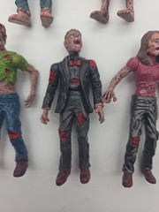BOHS Zombie Action Figures Scary Toys Lot Of 5 Removable Limbs Body Parts Horror