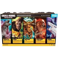 GODZILLA VS KONG Movie 6″ Action Figure Shimo, Skar King, Mothra, Kong, Godzilla