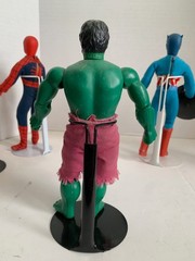 VINTAGE MEGO Avengers LOT Spiderman, Hulk, Iron Man, Falcon, Cap America, Thor