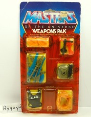 MOTU, Weapons Pak, Masters of the Universe, MOC, carded, He-Man, sealed, Pack