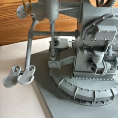 Custom WWII US Navy BOFORS 40MM A/A Gun; US Navy 1/6 +2 custom figs/oufit