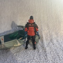 2009 G.I. JOEROC POLAR SHARC SUBMARINE with ICE STORM Rare Figure