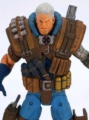 MARVEL Diamond Select X Men CABLE Deluxe 7″ Action Figure Used