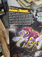 Vintage 1997 Extreme Dinosaurs Evil Haxx Rare Velociraptor sealed