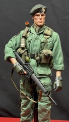 1/6 US ARMY VIETNAM WAR SPECIAL FORCES OPERATOR LRRP BANDIT JOES CUSTOM