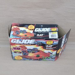 Vintage Hasbro 1991 G.I. Joe COBRA Rat Hovercraft Vehicle GI Joe Original Box