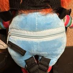Chucky Doll Plush Backpack Good Guys Horror By Bioworld. 100% Polyester 17+